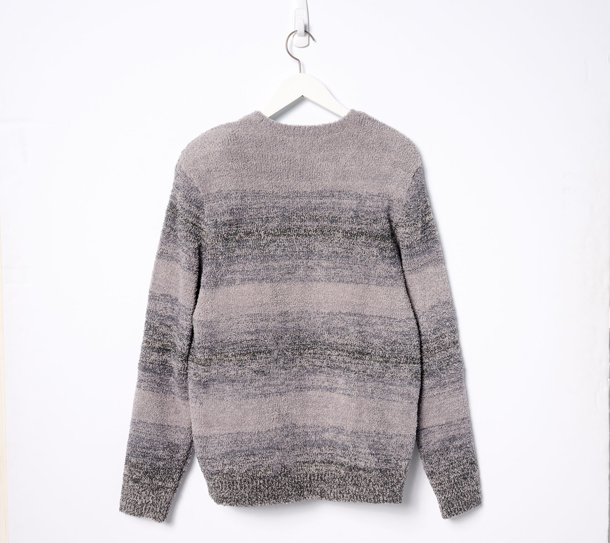 Barefoot Dreams Men's CozyChic Ombre Pullover - QVC.com