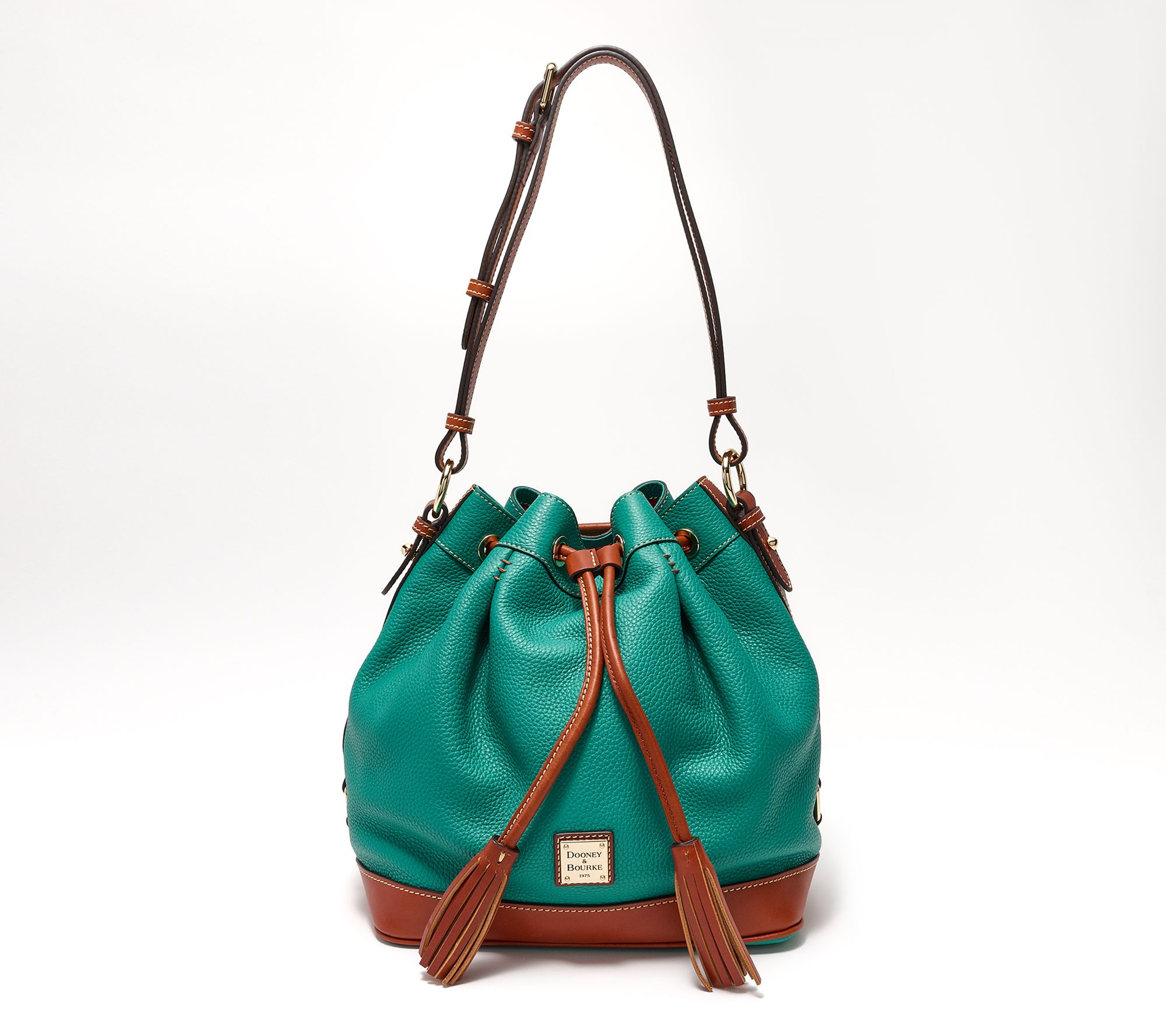 Dooney & Bourke Archives 2012 Pebble Leather Drawstring Bag