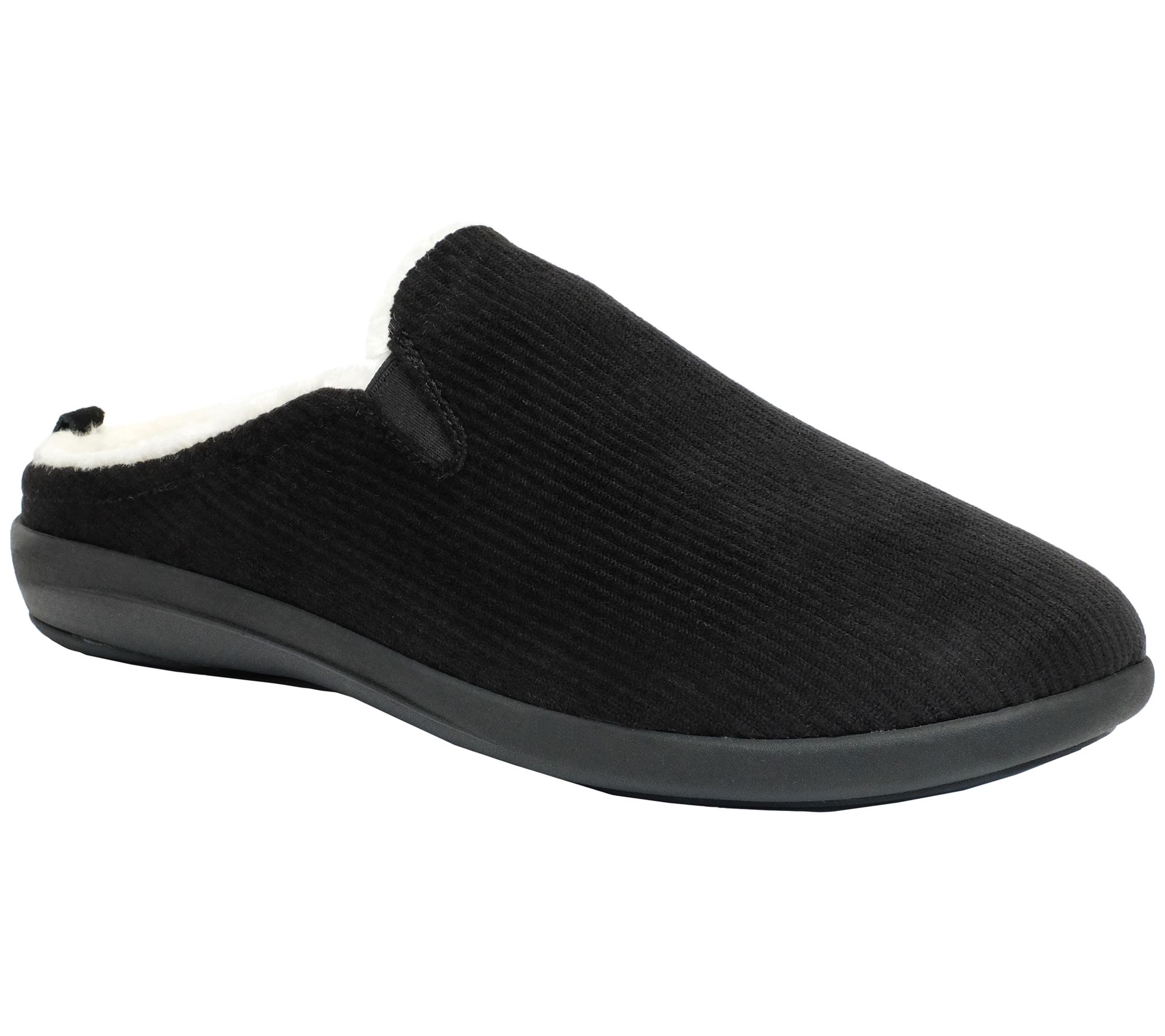 Revitalign Men's Corduroy Dundee Orthotic Slipp er