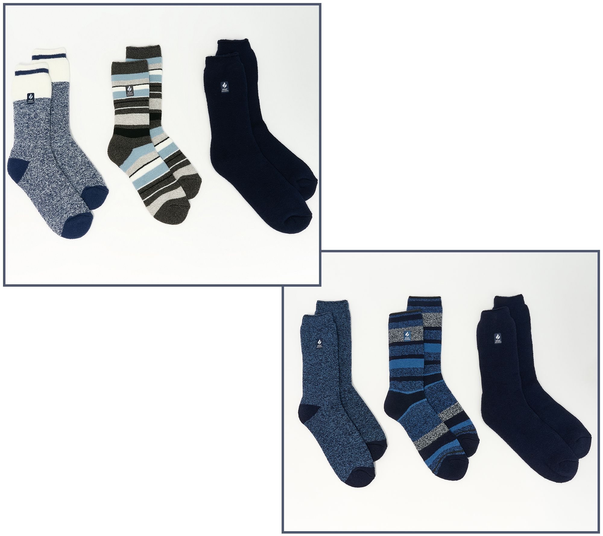  Heat Holders Women's or Men's 3pk LITE Thermal Socks - A646274