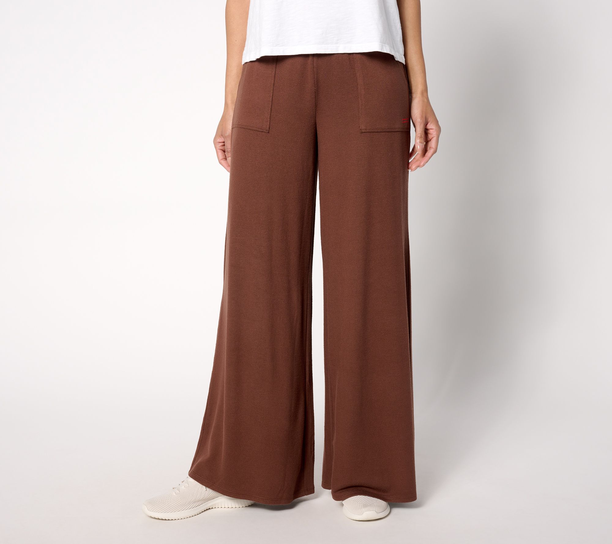 Peace Love World Comfy Regular Pull-On Patch Pocket Pants