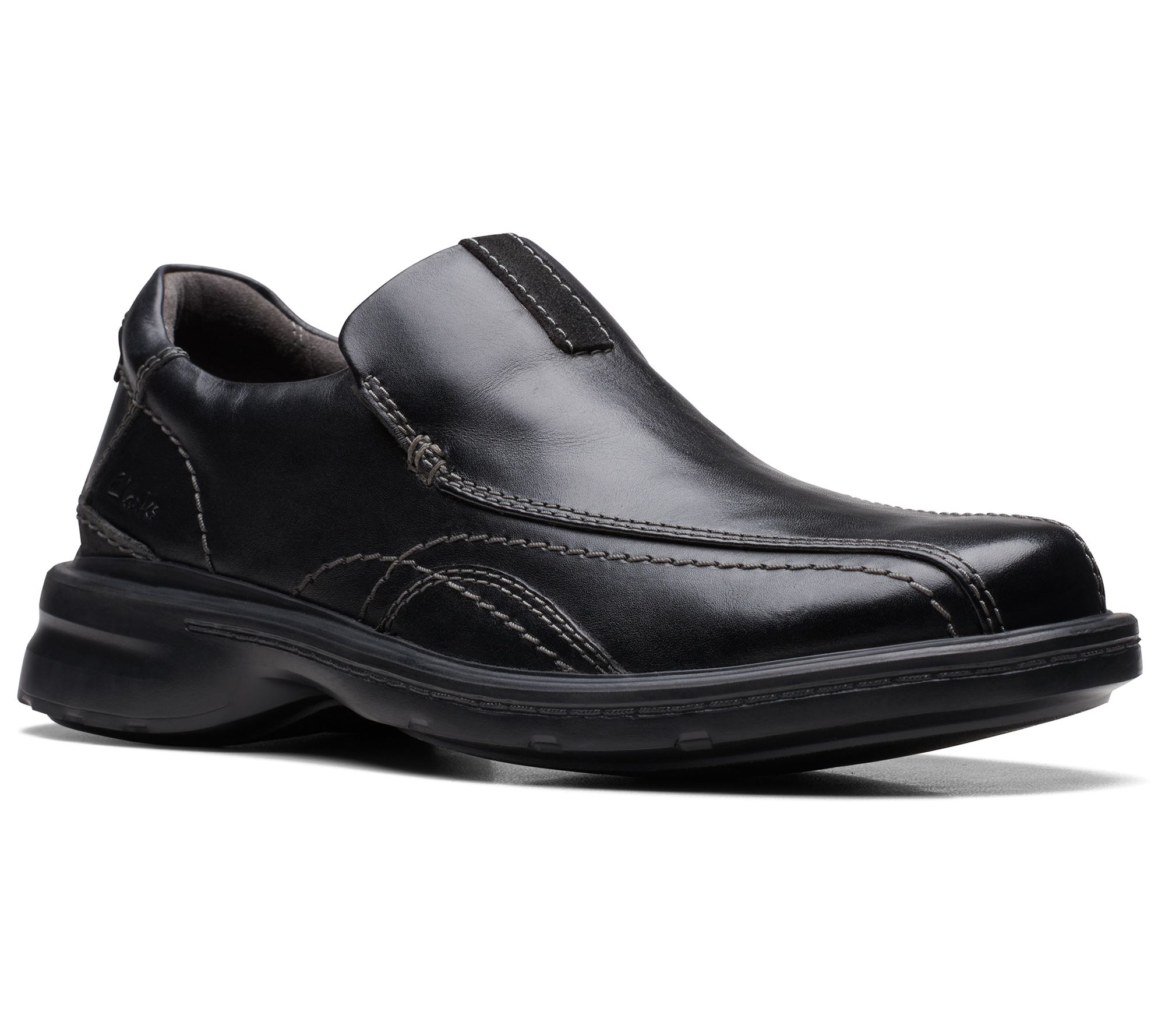 Clarks Collection Men's Leather Slip-Ons - Gessler Step 