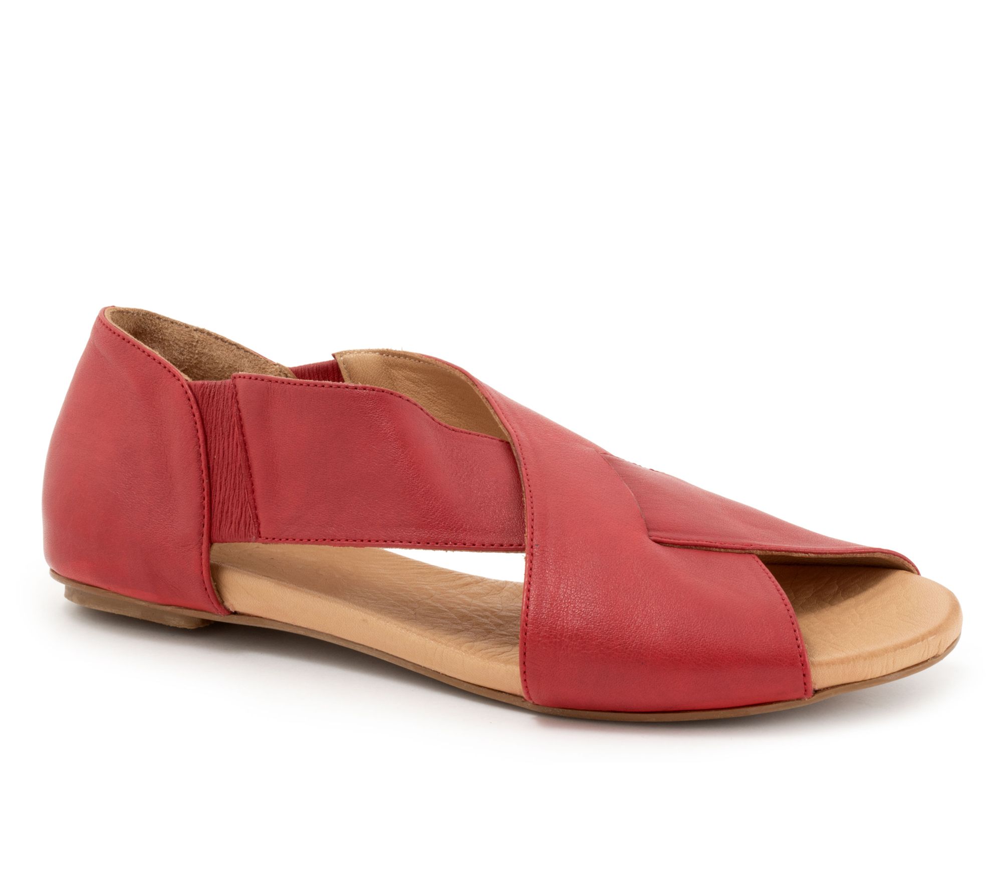 Bueno Women's Kori Leather Sandals - QVC.com