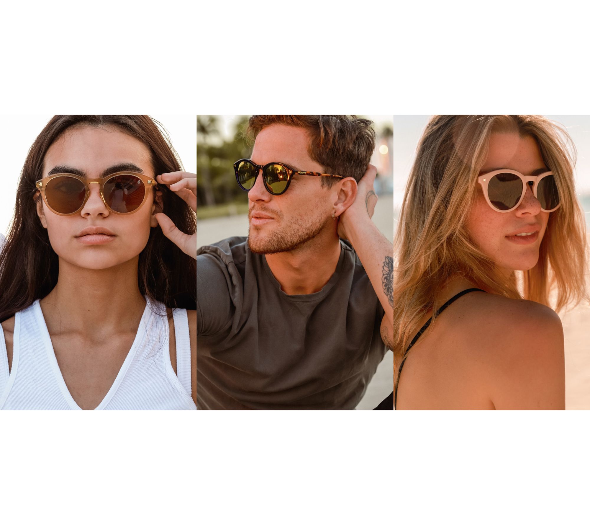 Biscayners Miami Sunglasses Rose Pink Stylish Trendy Modern NWT Pink Frame Sunglasses - Mai Tais, Deja Views, & More main image 4