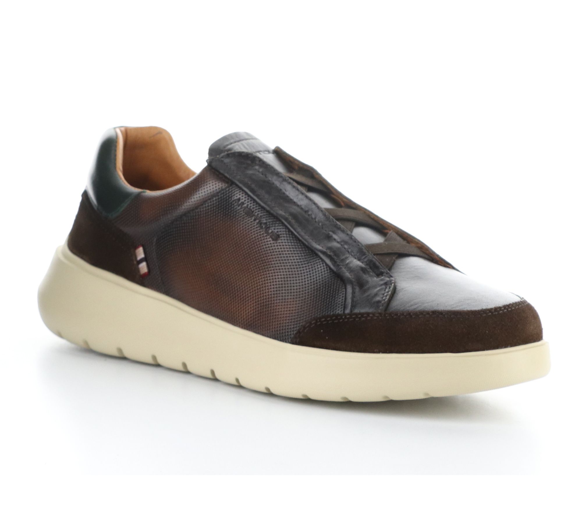 Ambitious Men's Leather Pull On Sneaker  - 13721