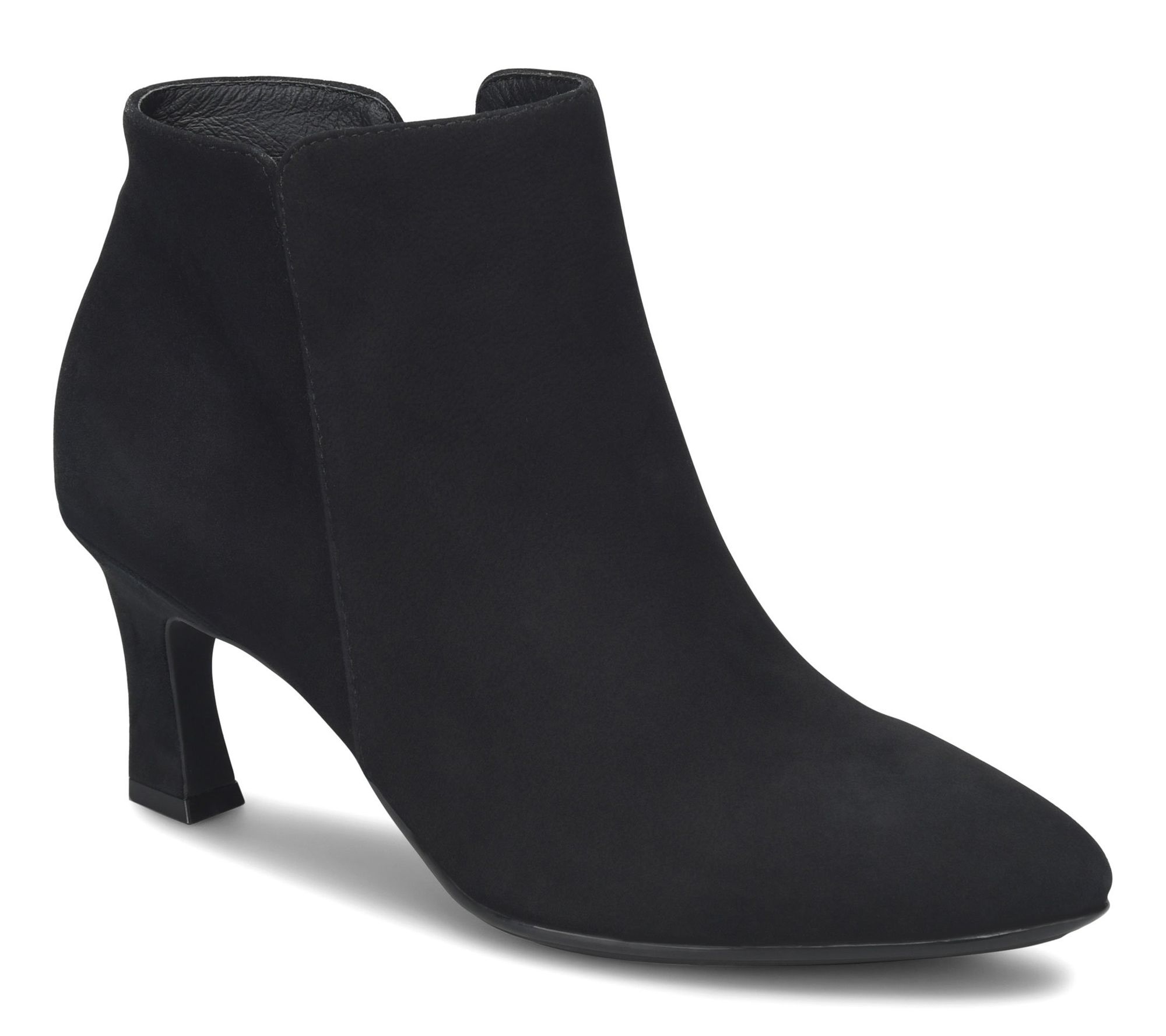 Sofft Leather Dress Heeled Bootie - Sasha