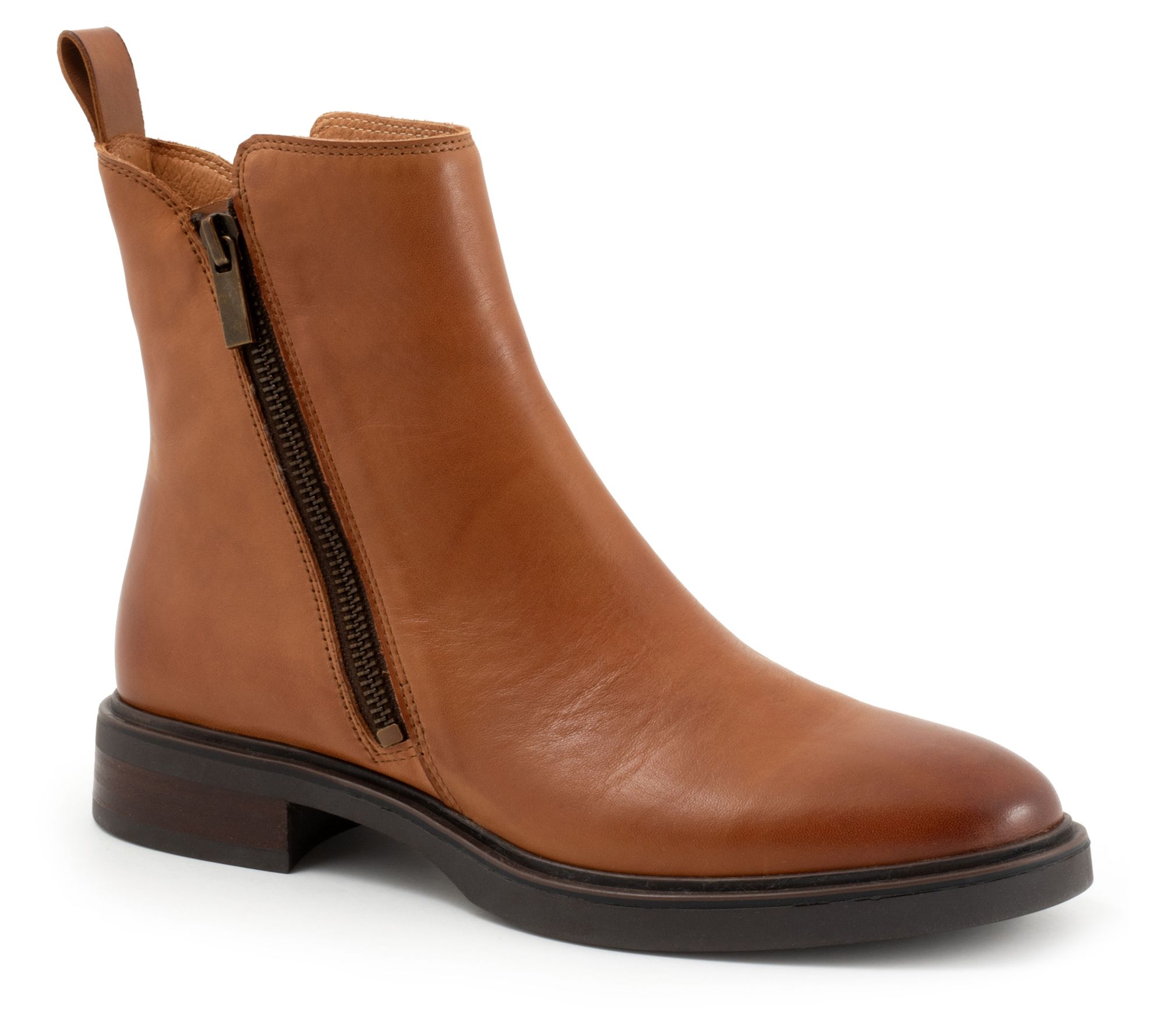 EOS Blaine Leather Side Zip Boot