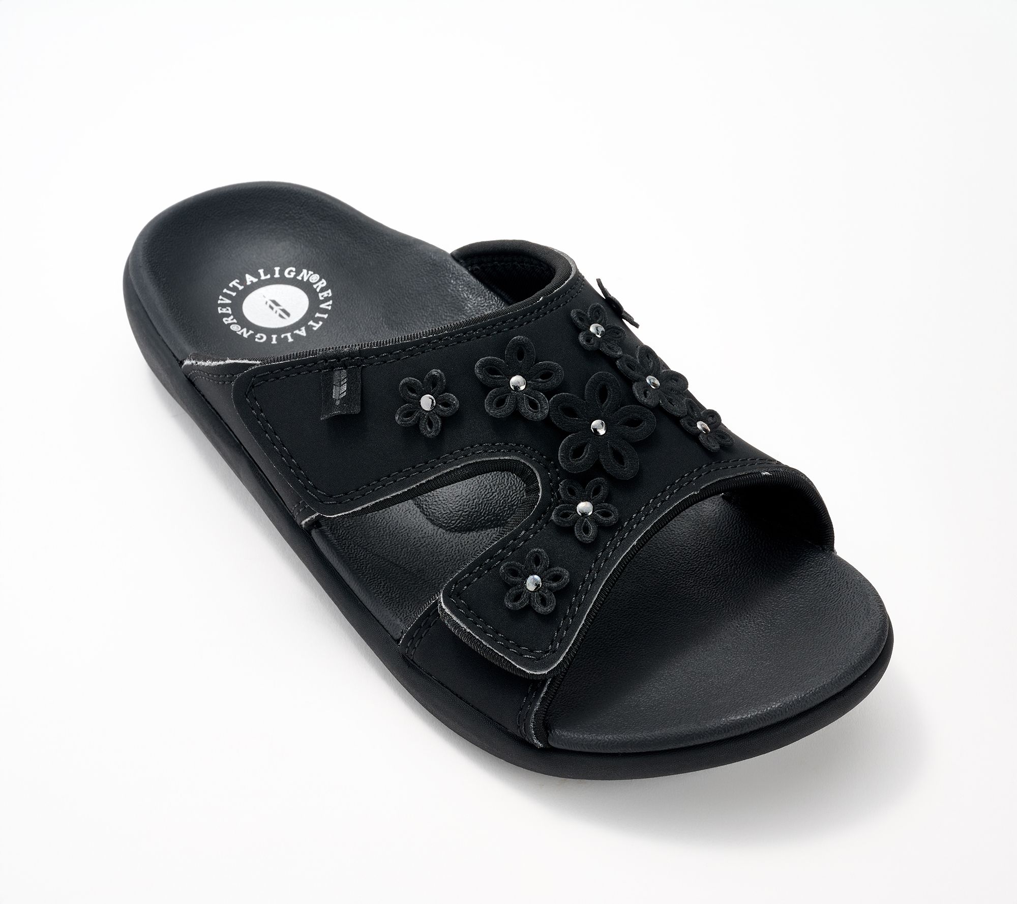 Revitalign Orthotic Floral Slide Sandals - Kholo Hamptons