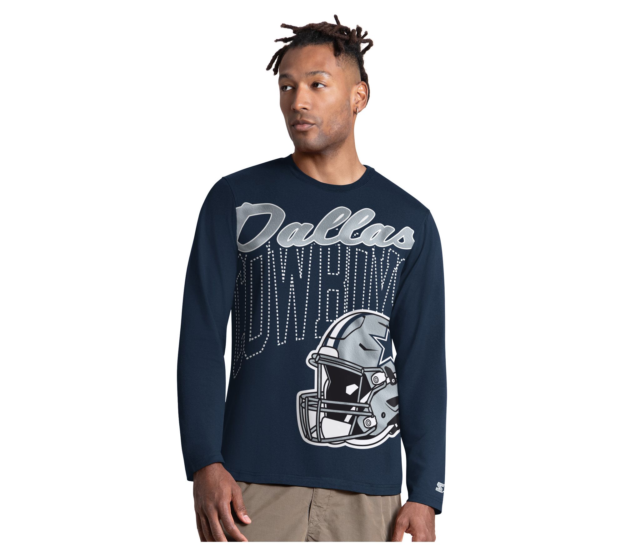 NFL Officially Licensed Dallas Men's Starter Long Sleeve