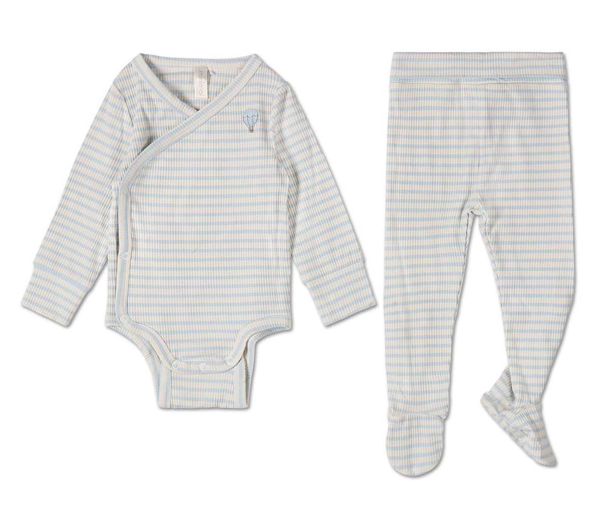 MiniMoi Baby and Toddler Hot Air Balloon Bodysuit Set