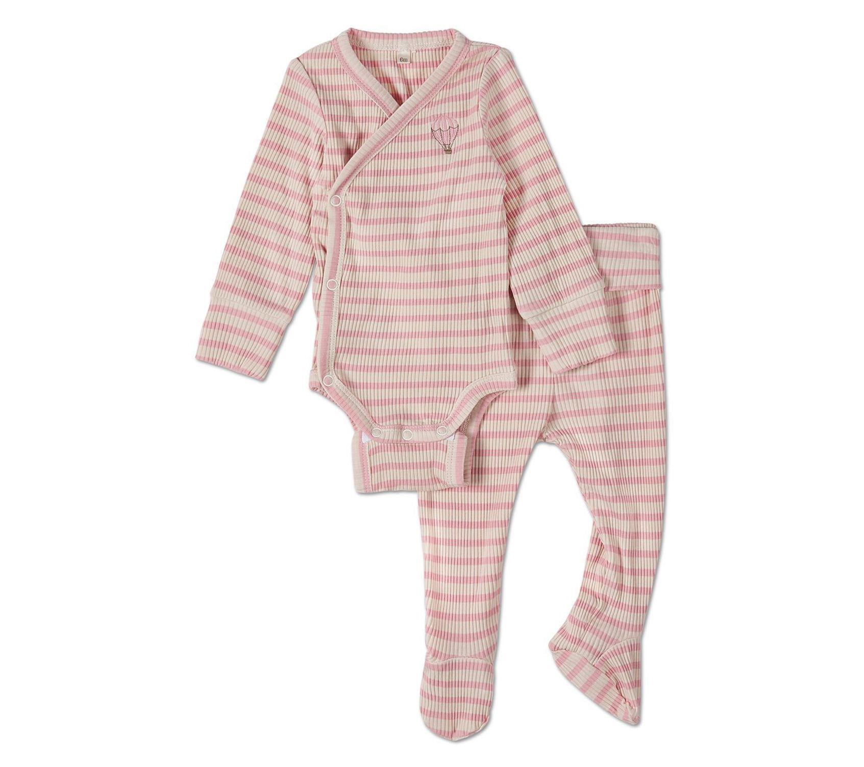 MiniMoi Baby and Toddler Hot Air Balloon Bodysuit Set