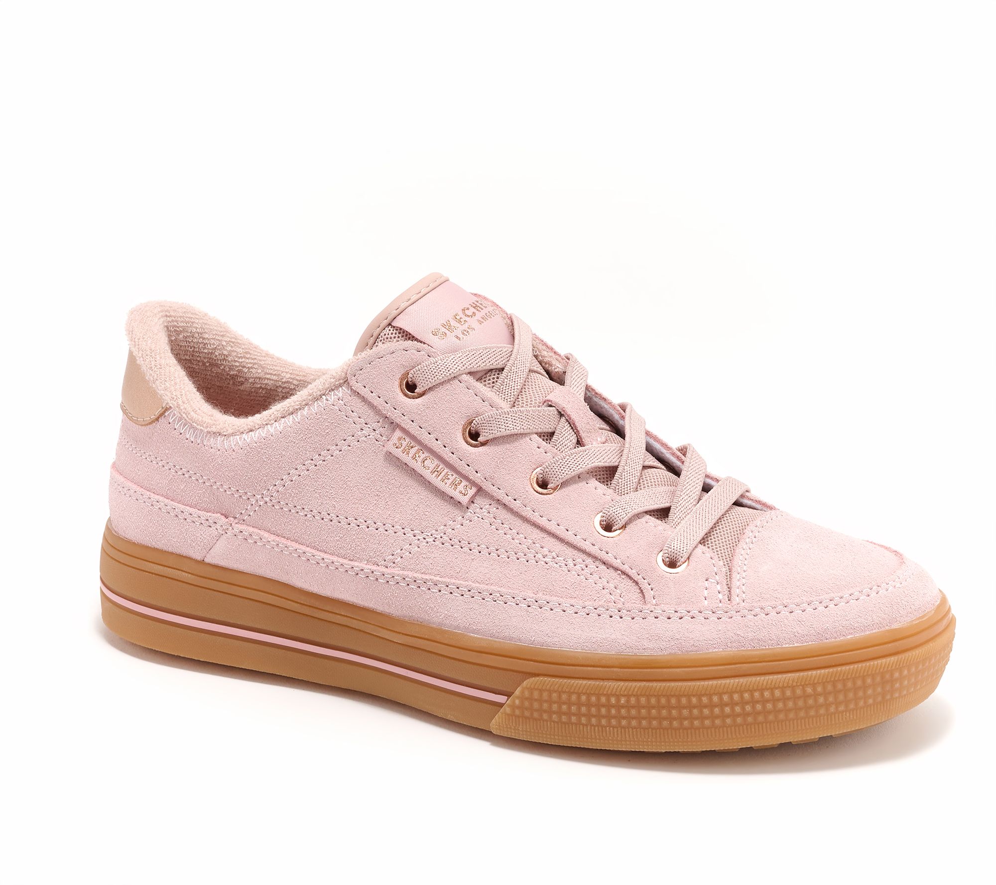 Skechers Arch Fit Gallery  Suede Sneakers