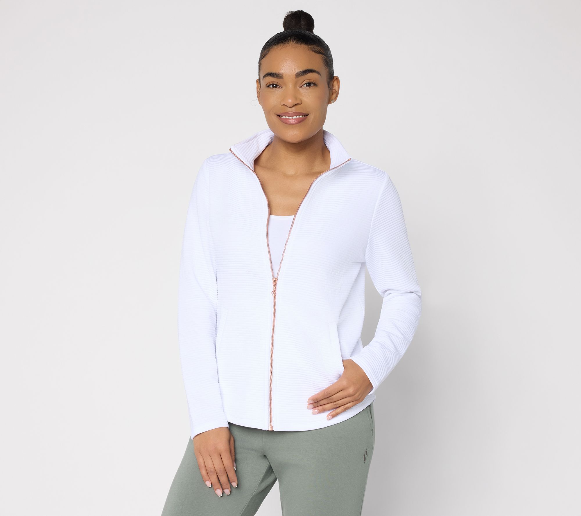 Skechers The GoWalk Ottoman Scoop Hem Jacket