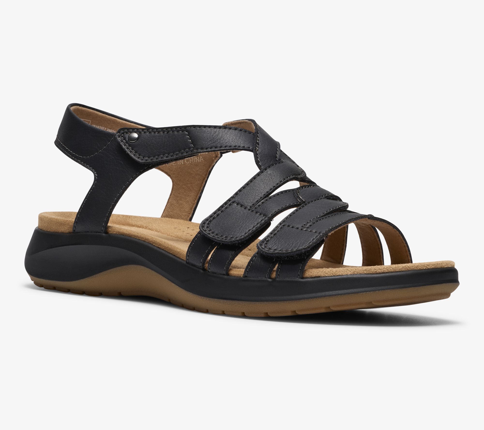 Clarks Collection Leather Sandals -Maelynn Paige