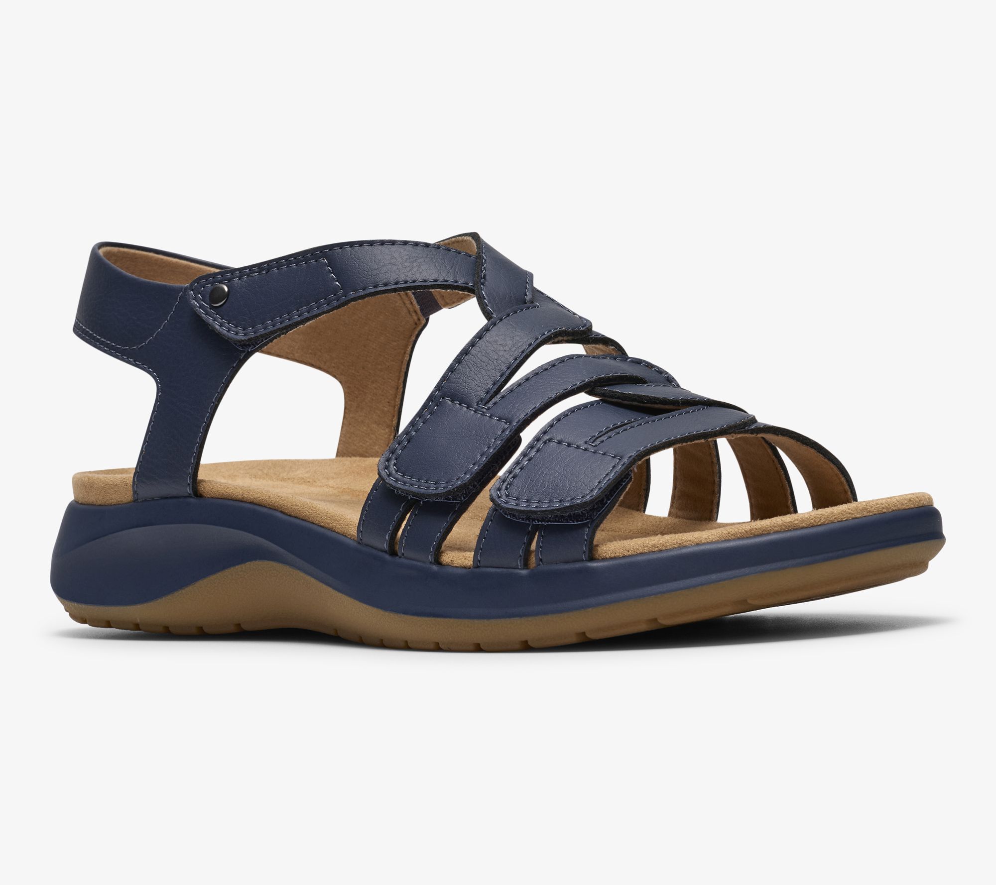 Clarks Collection Leather Sandals -Maelynn Paige