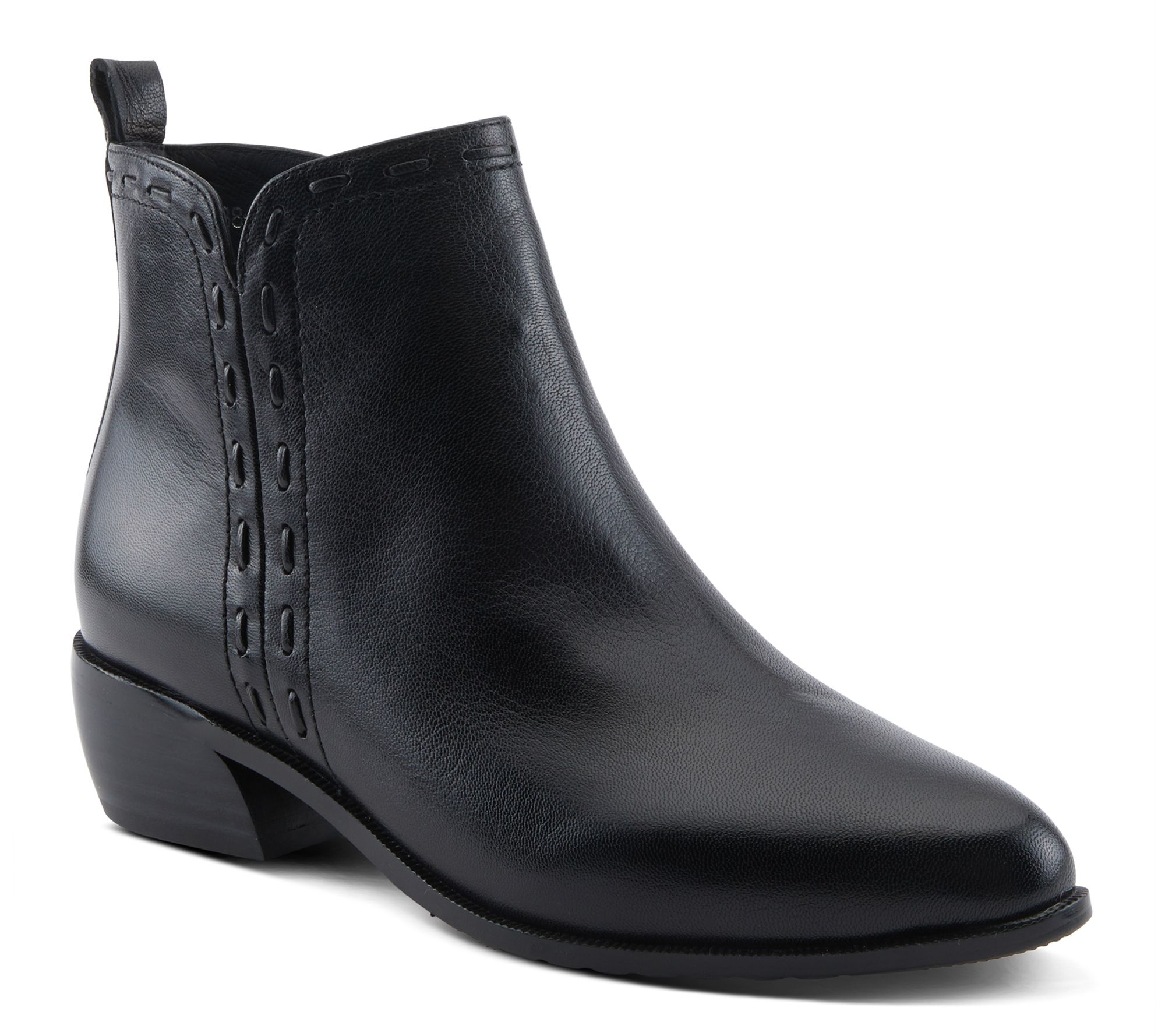 Spring Step Leather Booties - Marsal