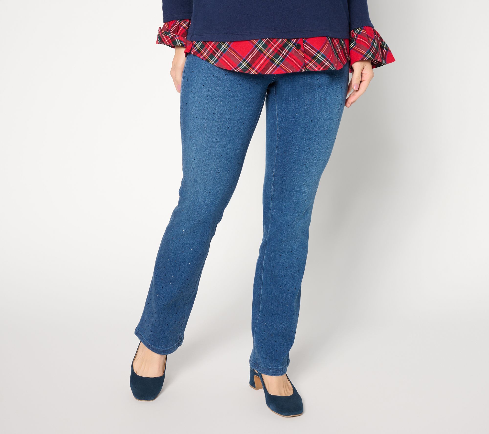 "As Is" Belle by Kim Gravel Pet TripleLuxe Twill Denim Twinkle Jean