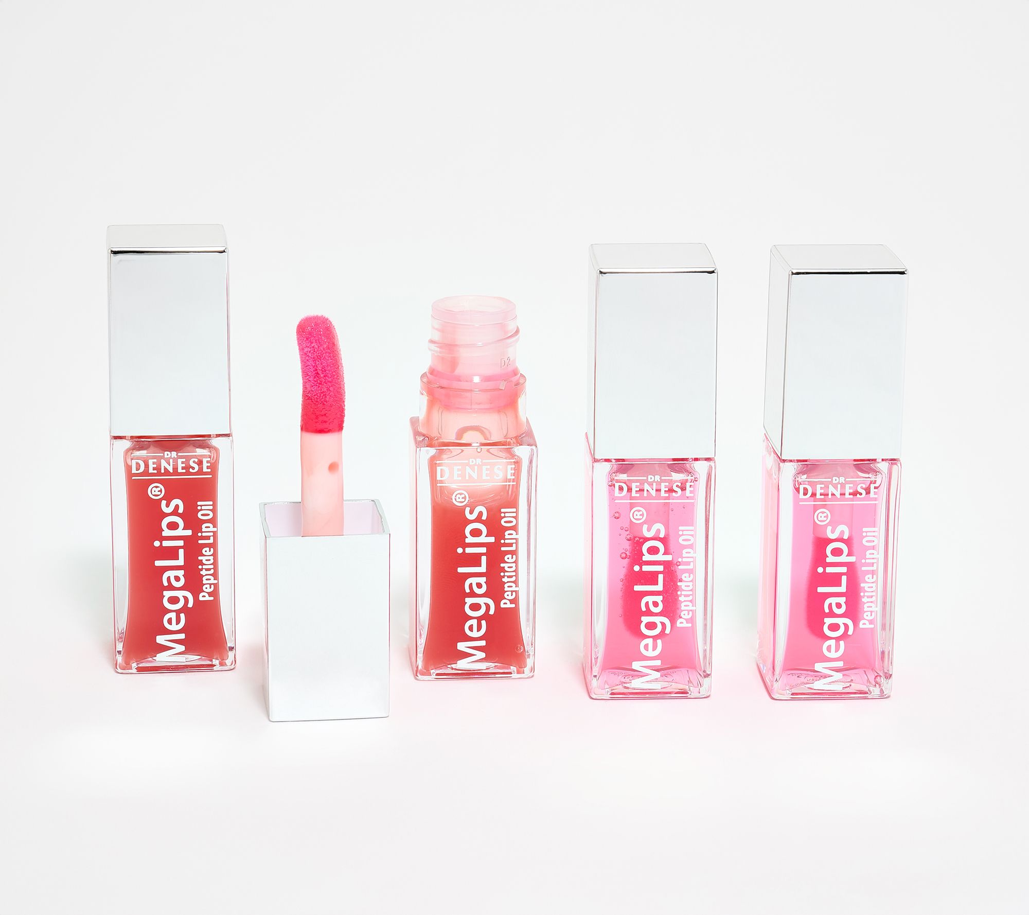 Dr.Denese MegaLips Set of 4 Hydrating Peptide Lip Oil