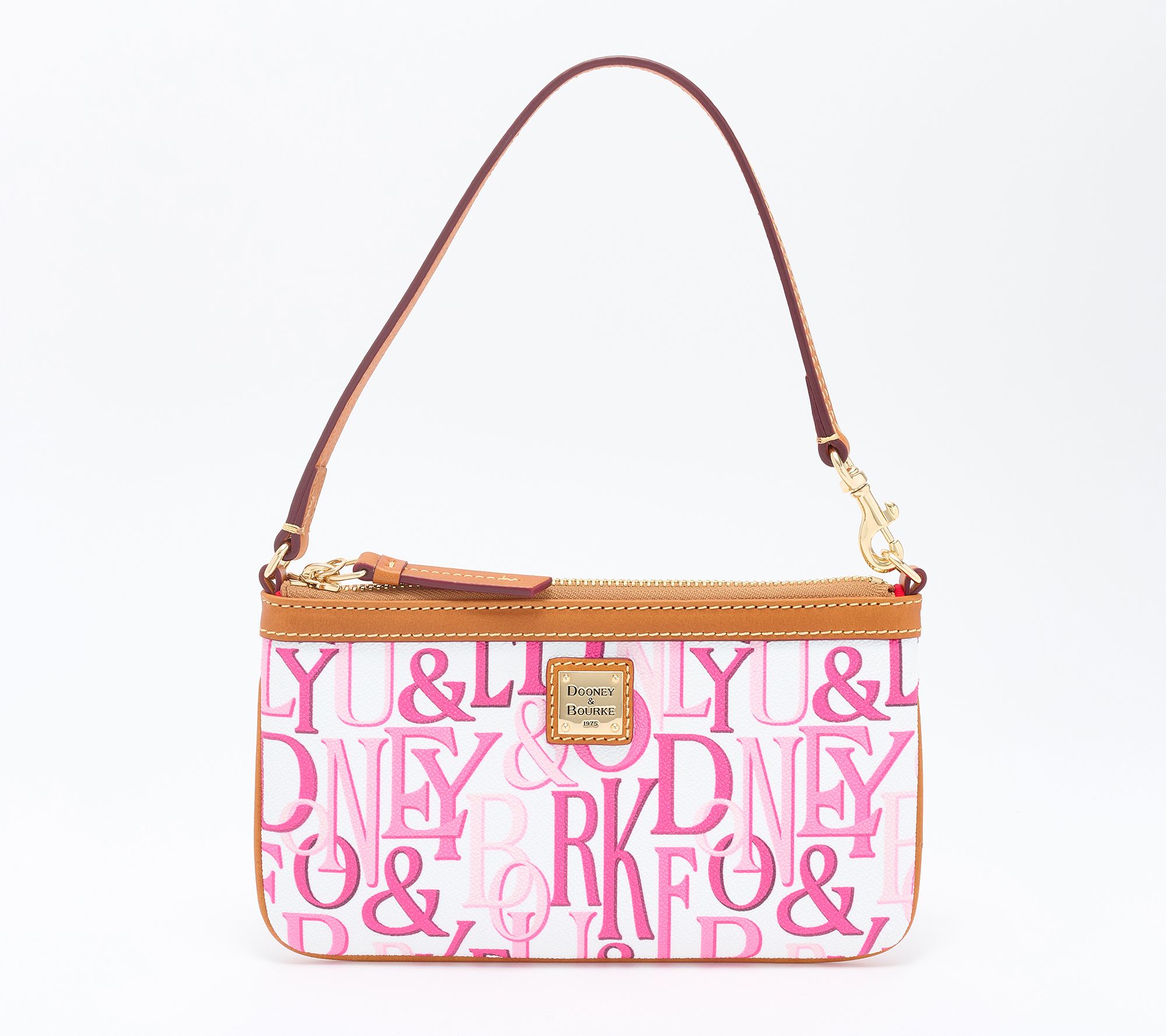 Dooney & Bourke Coated Cotton Retro Large Slim Wristlet