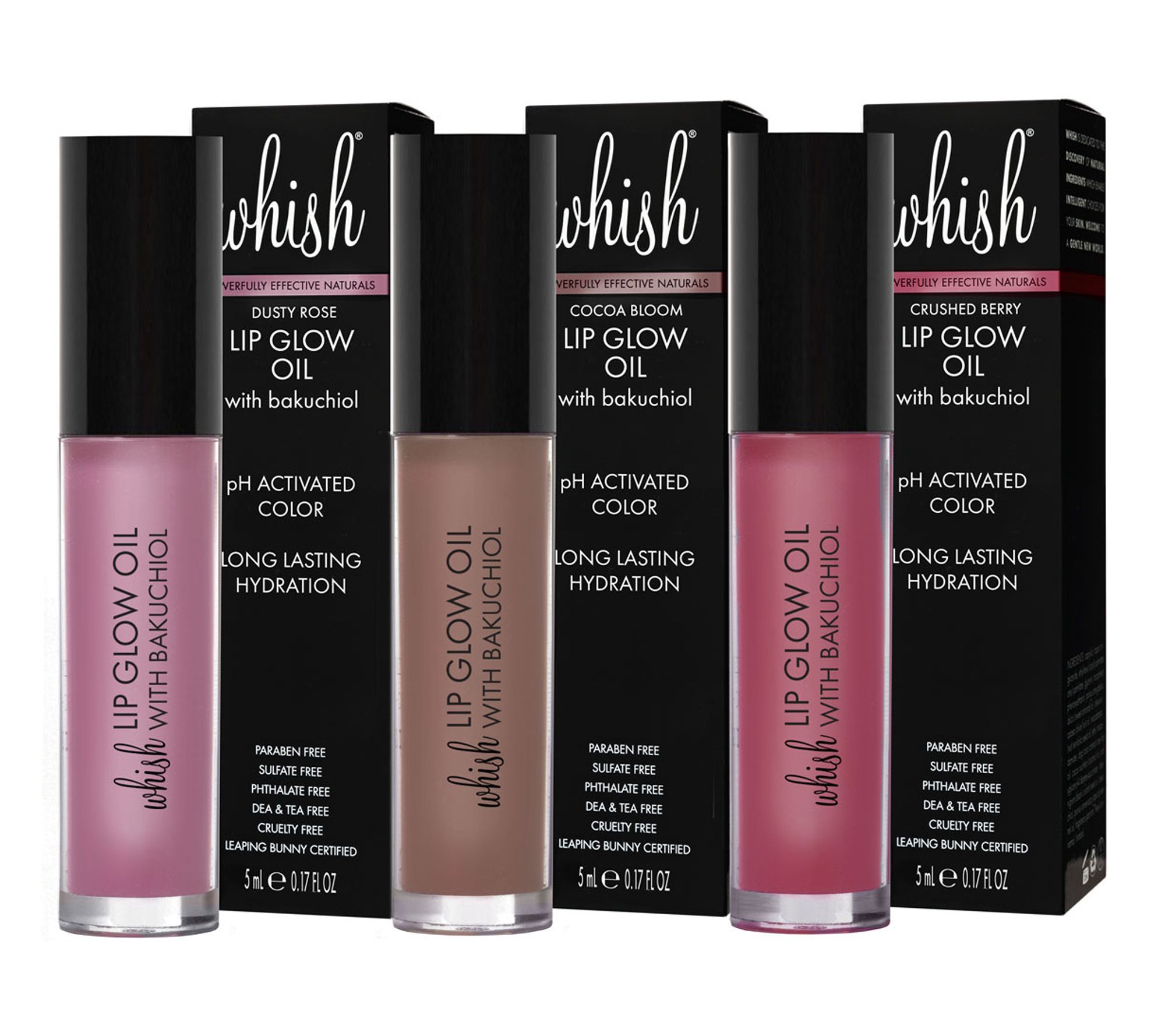  Whish Lip Glow Oil Trio