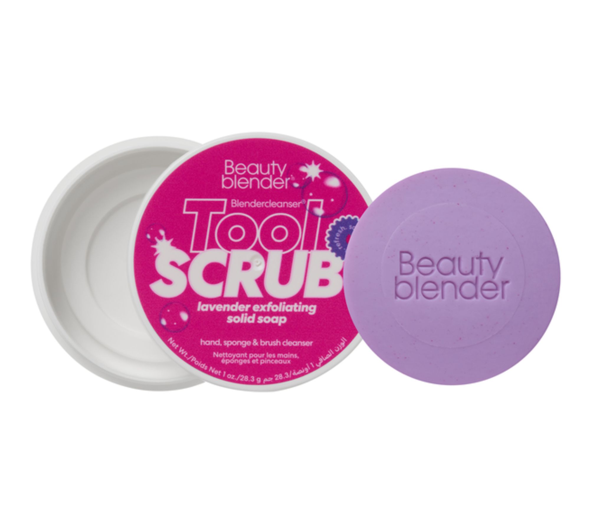 Beautyblender B lendercleanser Tool Scrub Soli d Cleanser 1oz