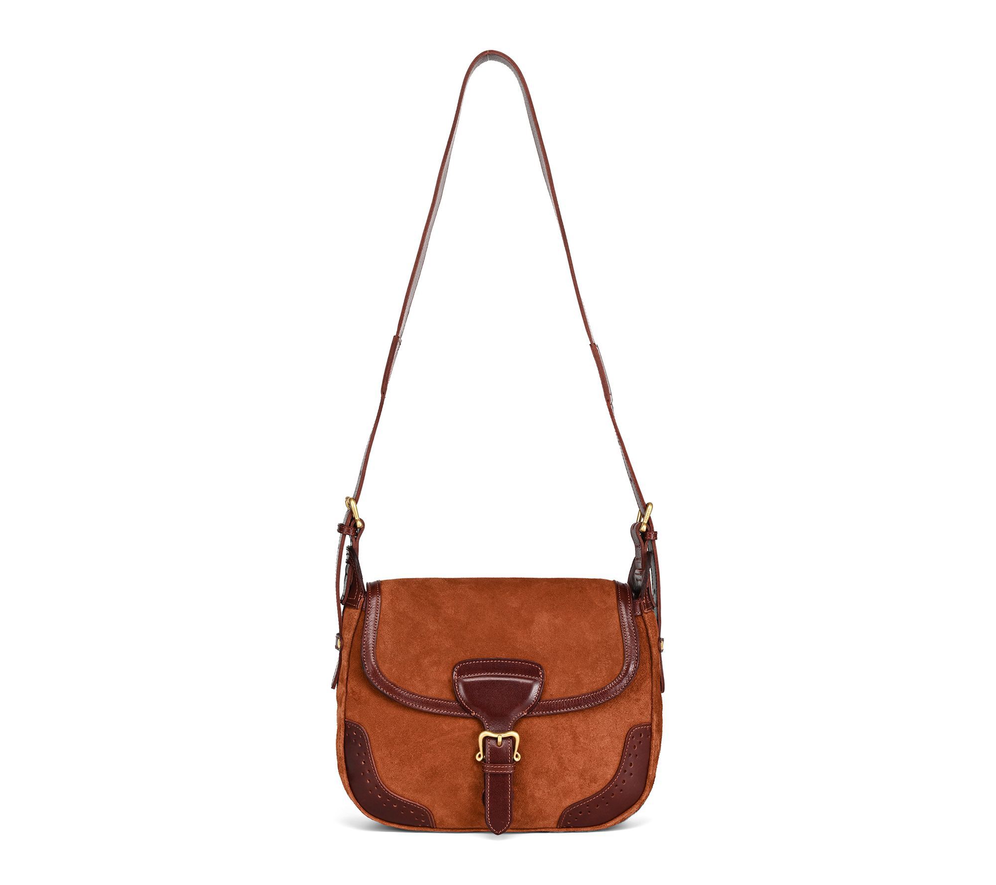 Old Trend Camellia Small Leather Mailbag