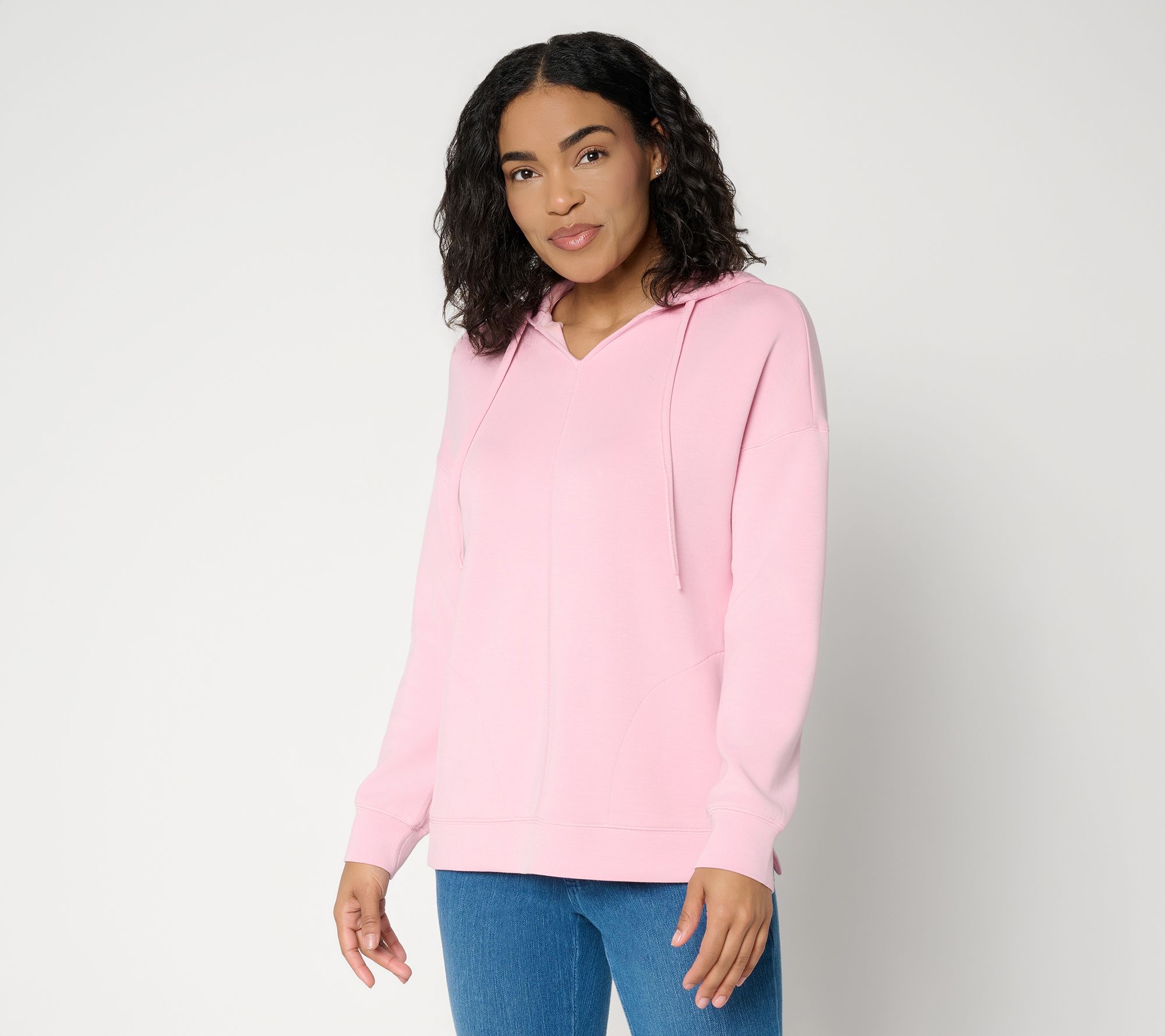 "As Is" Belle by Kim Gravel ScubaLuxe Hoodie with Pockets