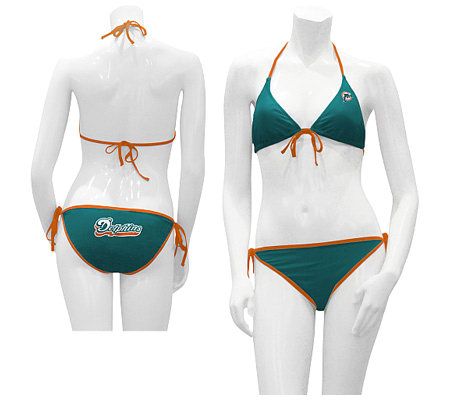 NFL Miami Dolphins Women's Bikini 