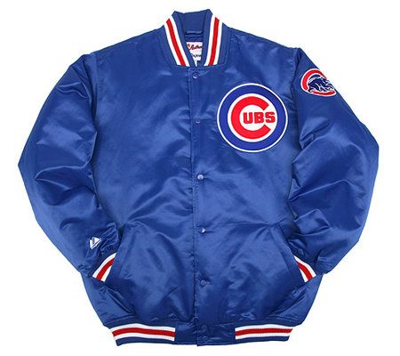 Chicago Cubs × CC Satin Jacket-