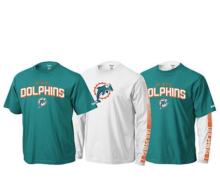 Nfl Miami Dolphins Boys' Short Sleeve Hill Jersey : Target