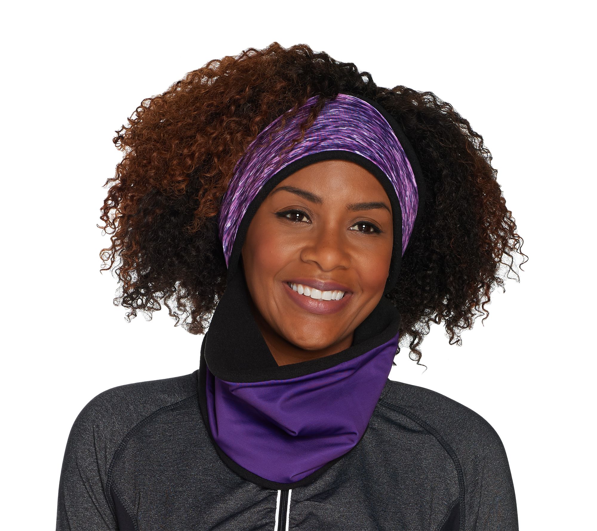 Polar by Neck Attached Gaiter Sprigs with Band-It Headband