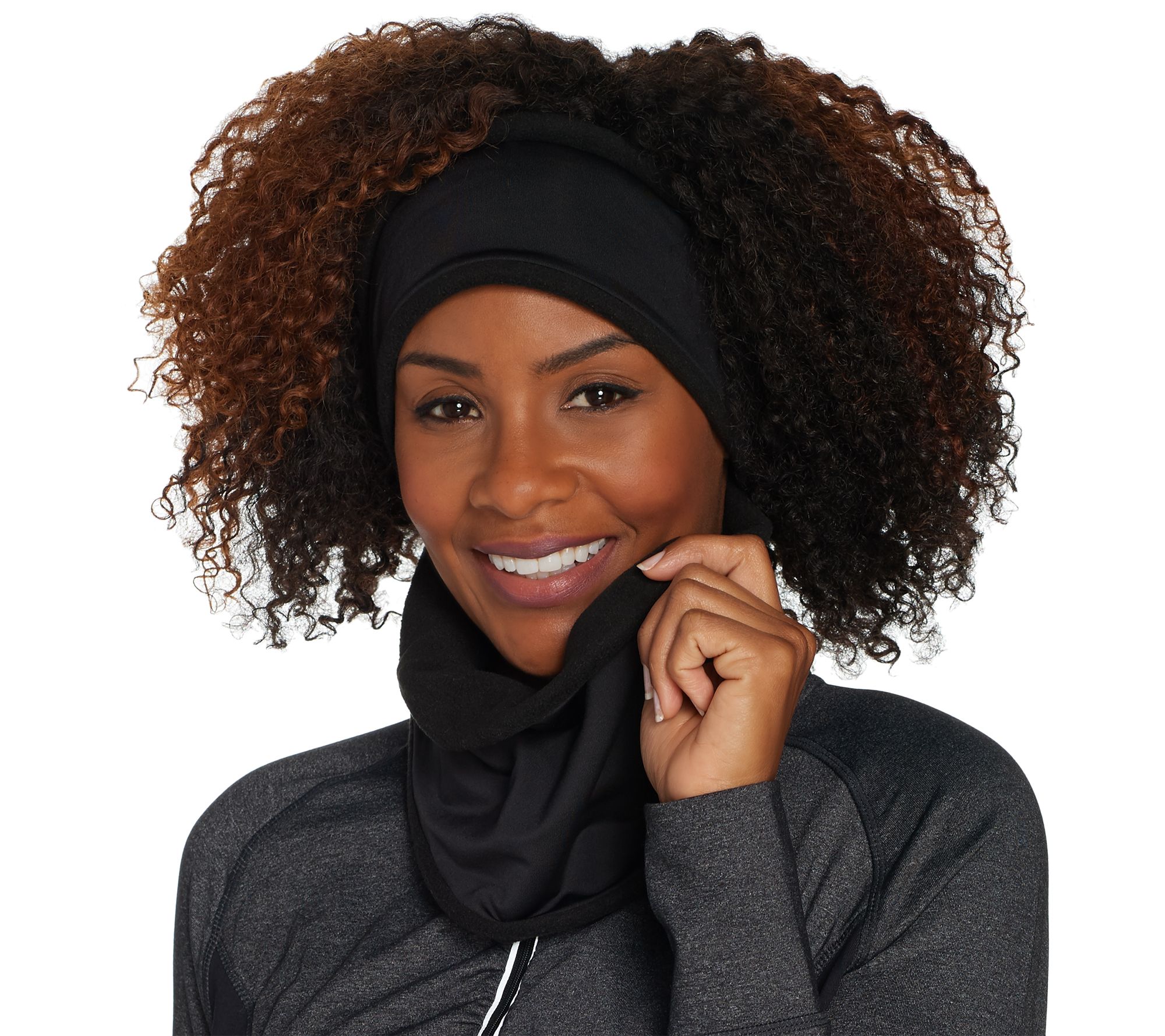 Polar Band-It Neck Gaiter with Attached Headband by Sprigs