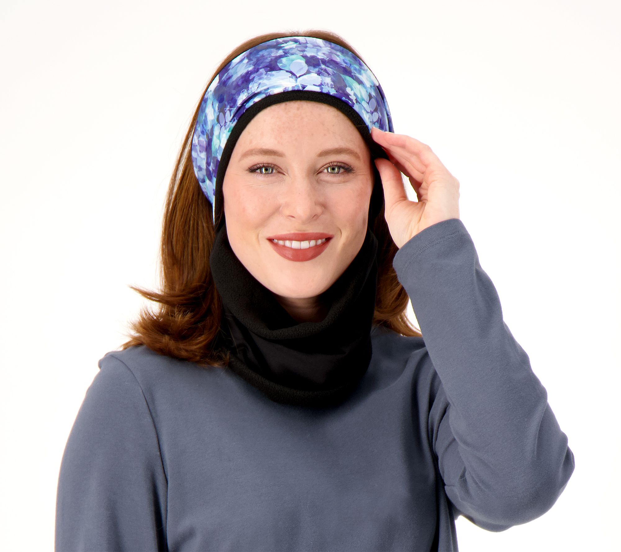Polar Band-It Neck Gaiter with Attached Headband by Sprigs Polar Band-It Neck Gaiter with Attached Headband by Sprigs