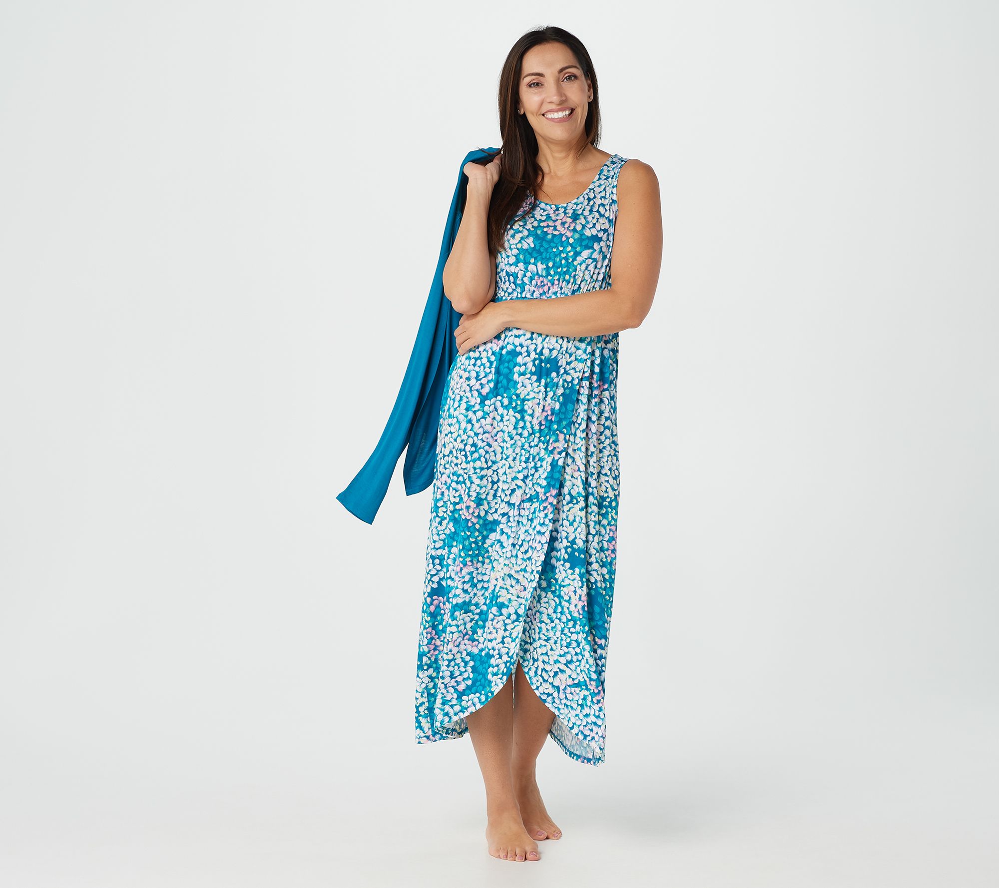 rayon spandex maxi dress