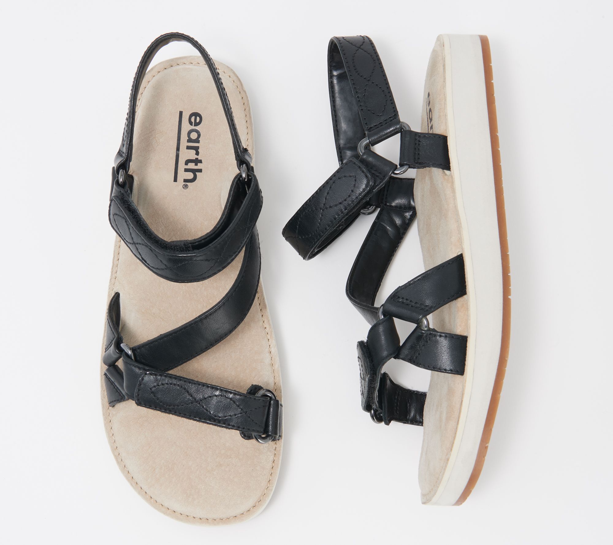 earth sandals on qvc