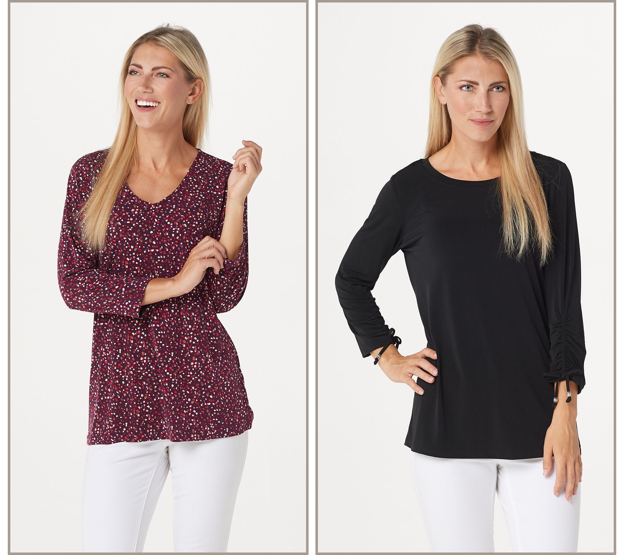 susan graver tops at qvc