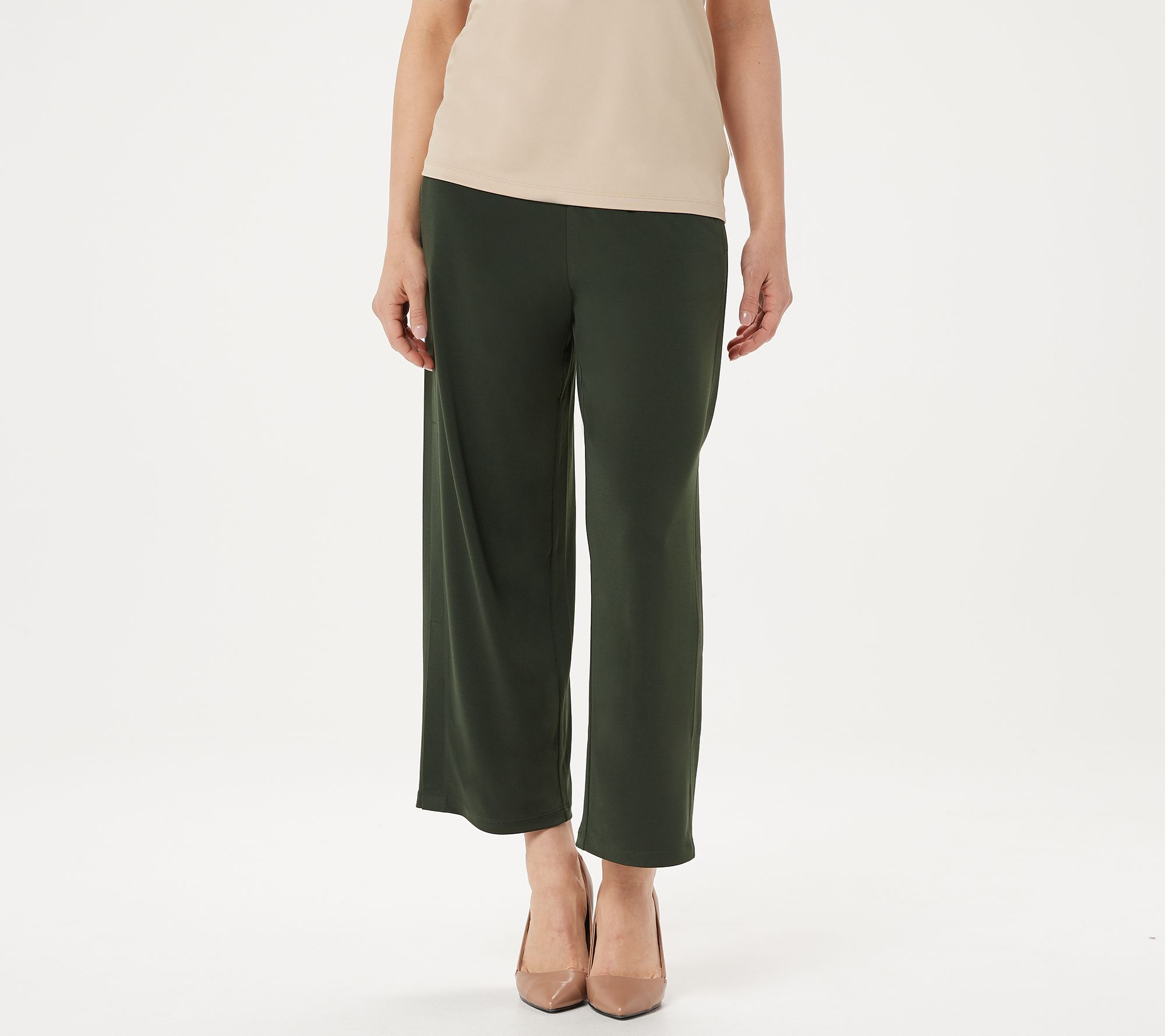 susan graver liquid knit petite pants