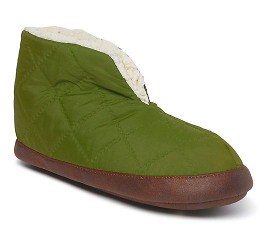 Dearfoams Men's Original Nylon Warm Up Slippers