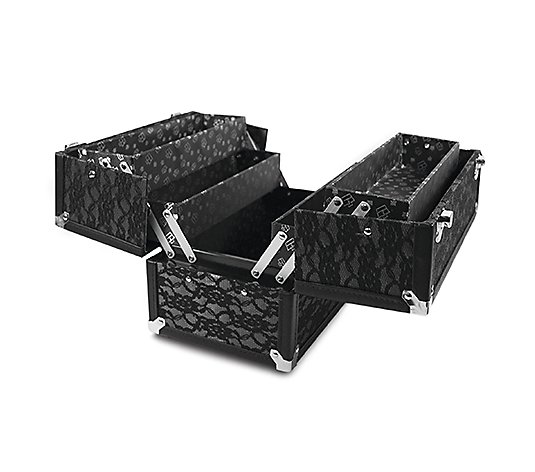 Caboodles Make Me Over Pop-Up Makeup Cosmetic Train Case