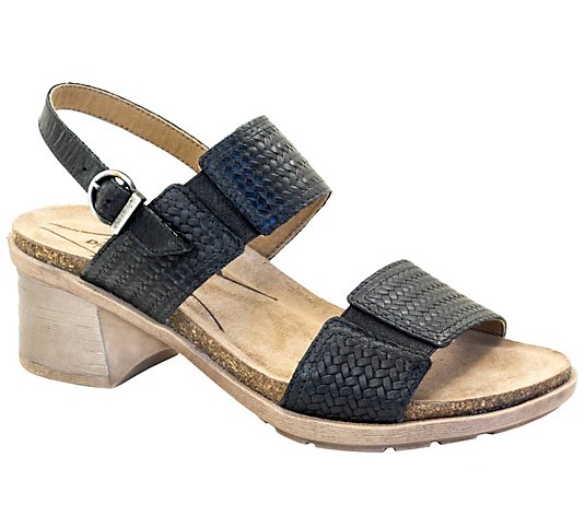Dromedaris Adjustable Leather Strap Sandals - Selena