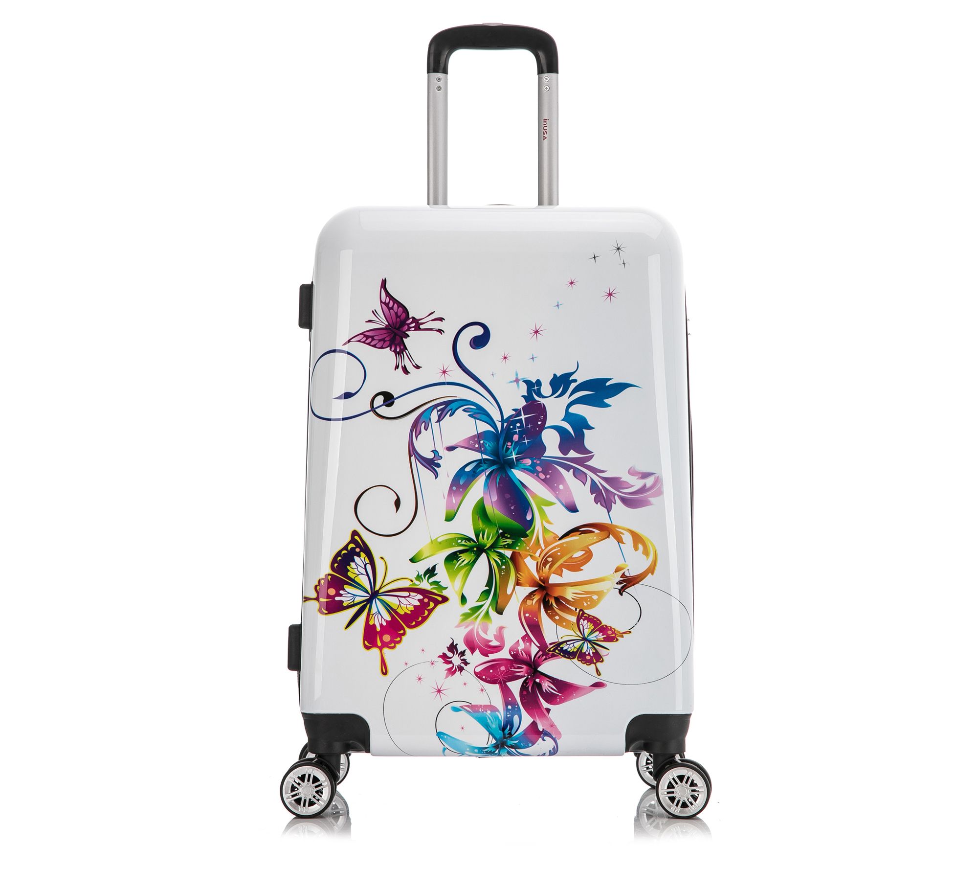 InUSA Prints Lightweight Hardside Spinner 24" L uggage-Fusion