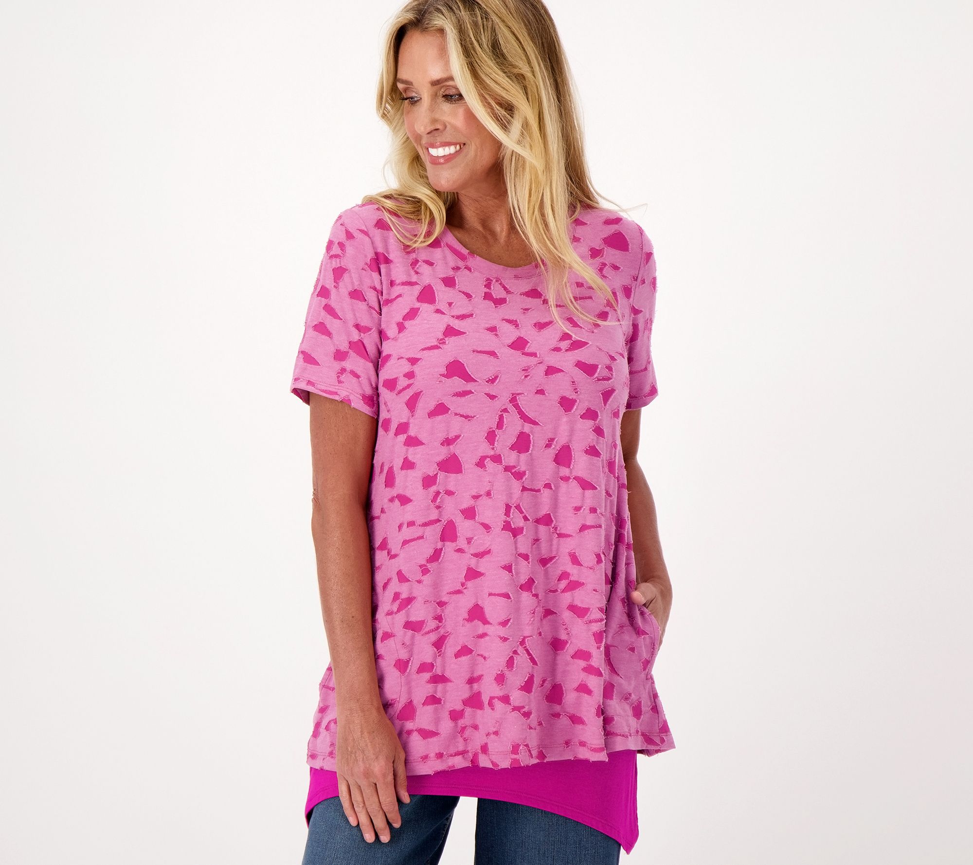Under Armour Jacquard T-Shirt - Pink – Thread Connect
