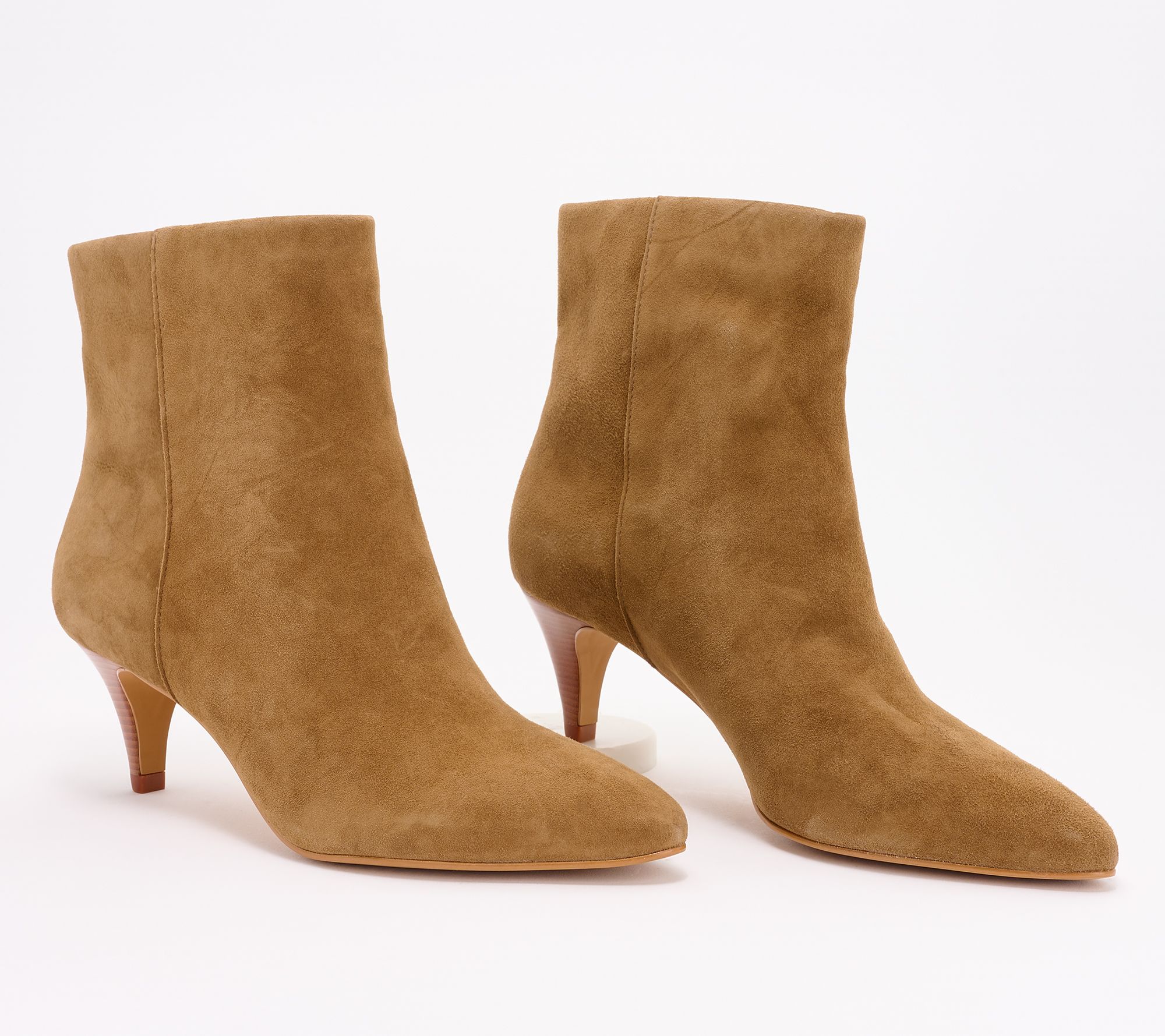 Dolce Vita Leather or Suede Kitten Heel Ankle Boots
