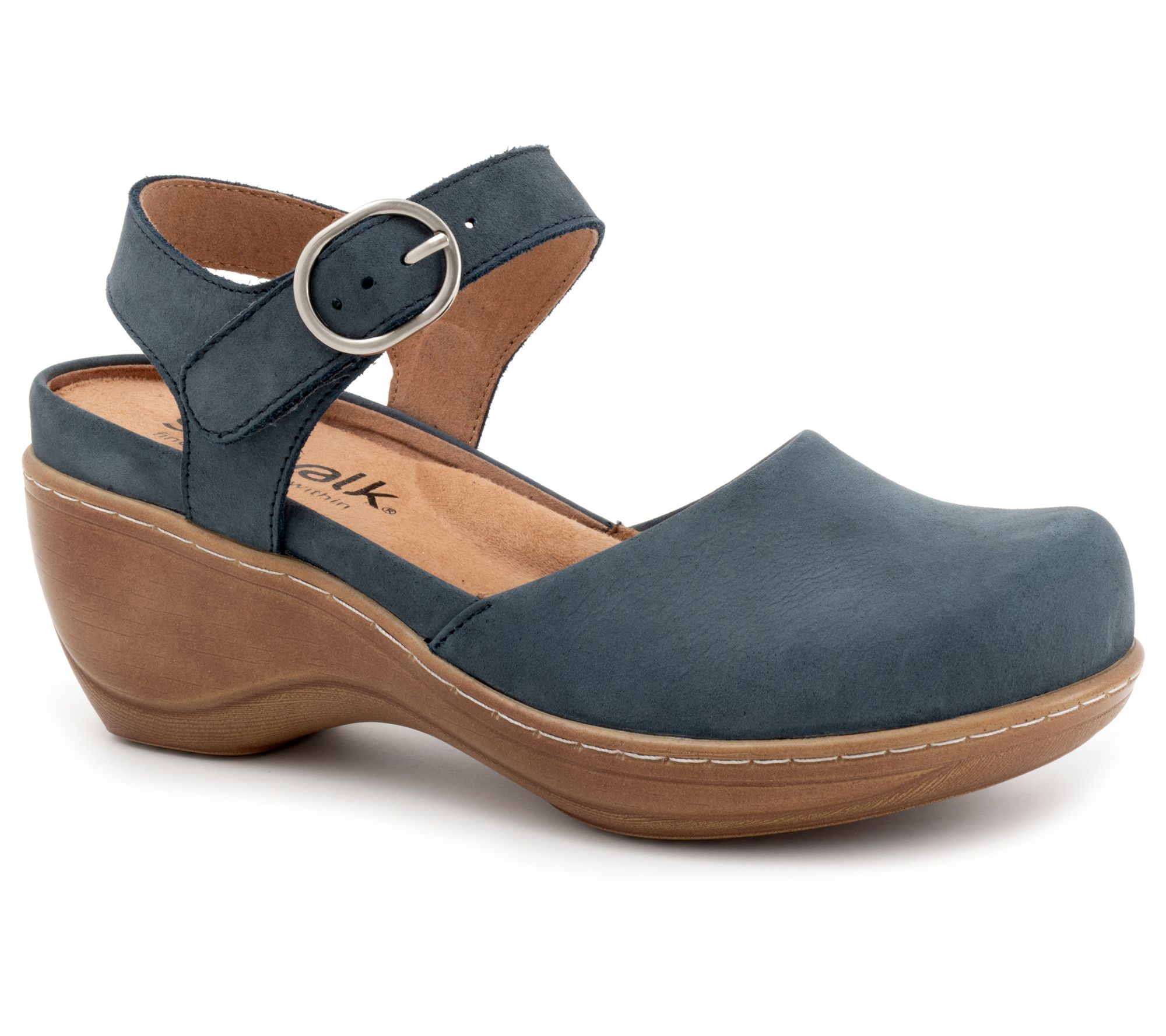 Softwalk Women's Mabelle Ankle Strap Clogs