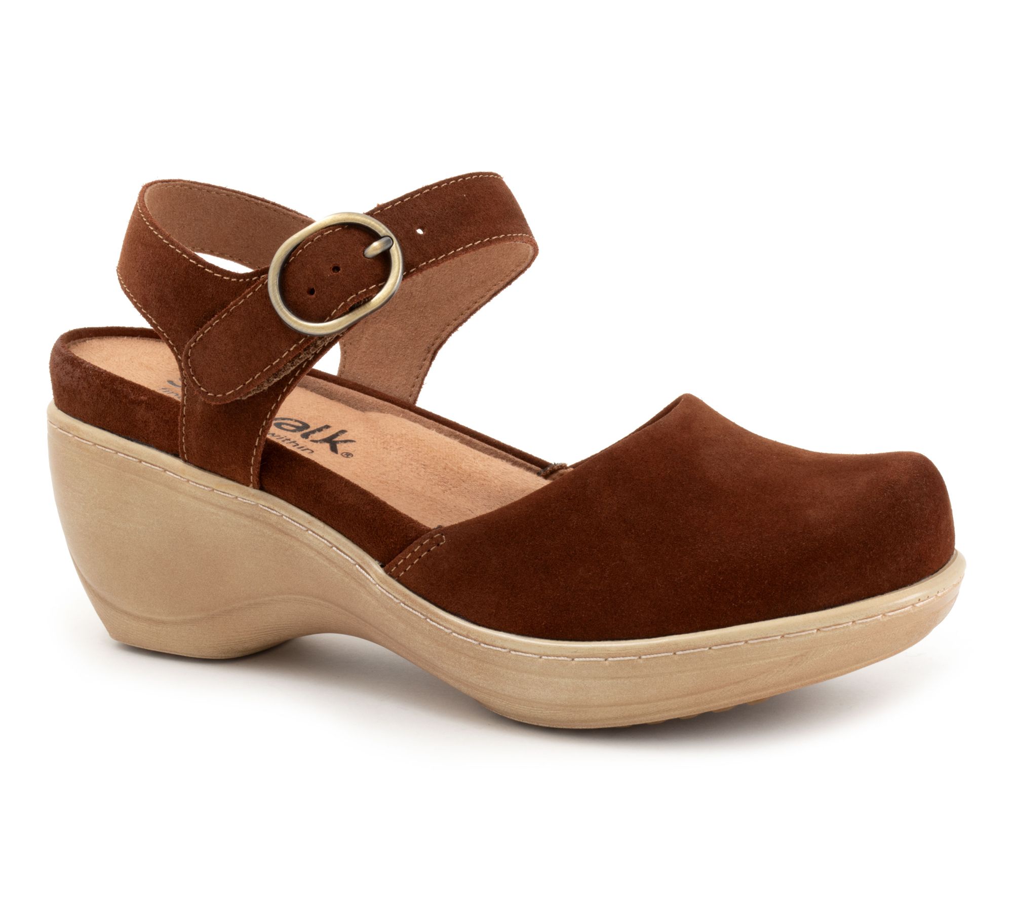 Softwalk Women's Mabelle Ankle Strap Clogs