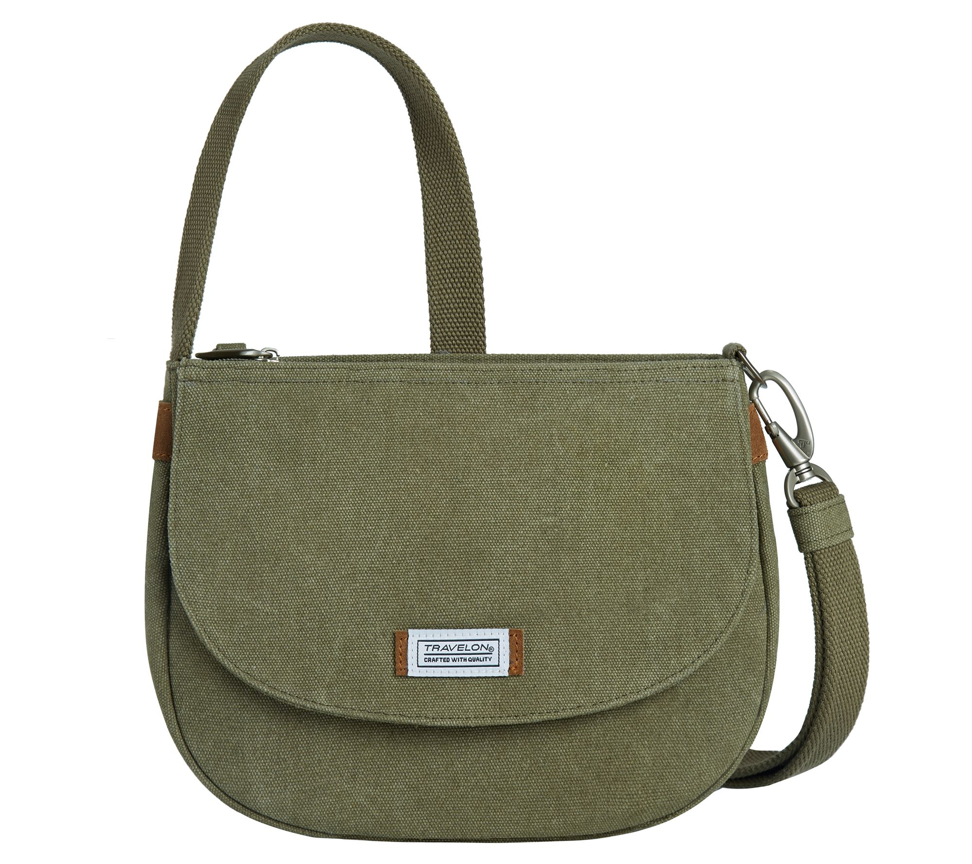 Travelon Heritage Anti-Theft Saddle Crossbody Bag