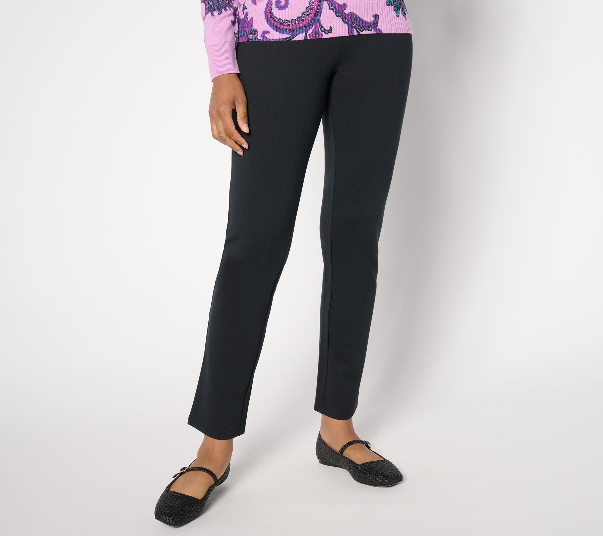 Women With Control Tall Ponte Straight Leg Trousers