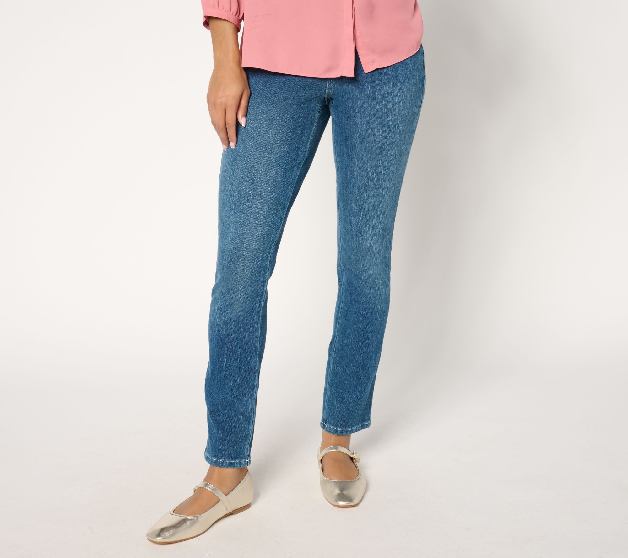 Belle by Kim Gravel Regular Flexibelle Paisley Belle Curve Jean