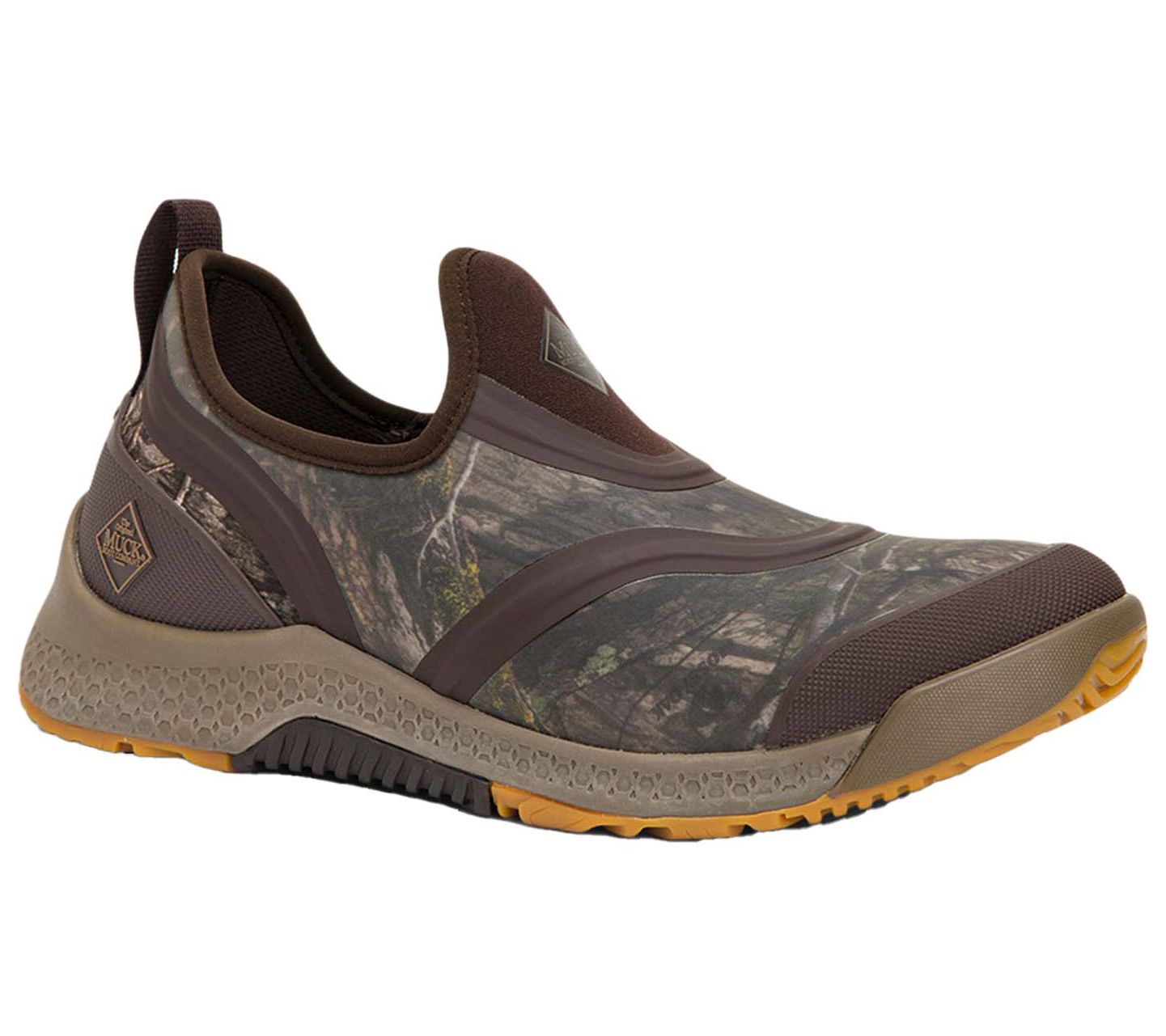 Muck Men's Mossy Oak Country Outscape Waterproof Slip On