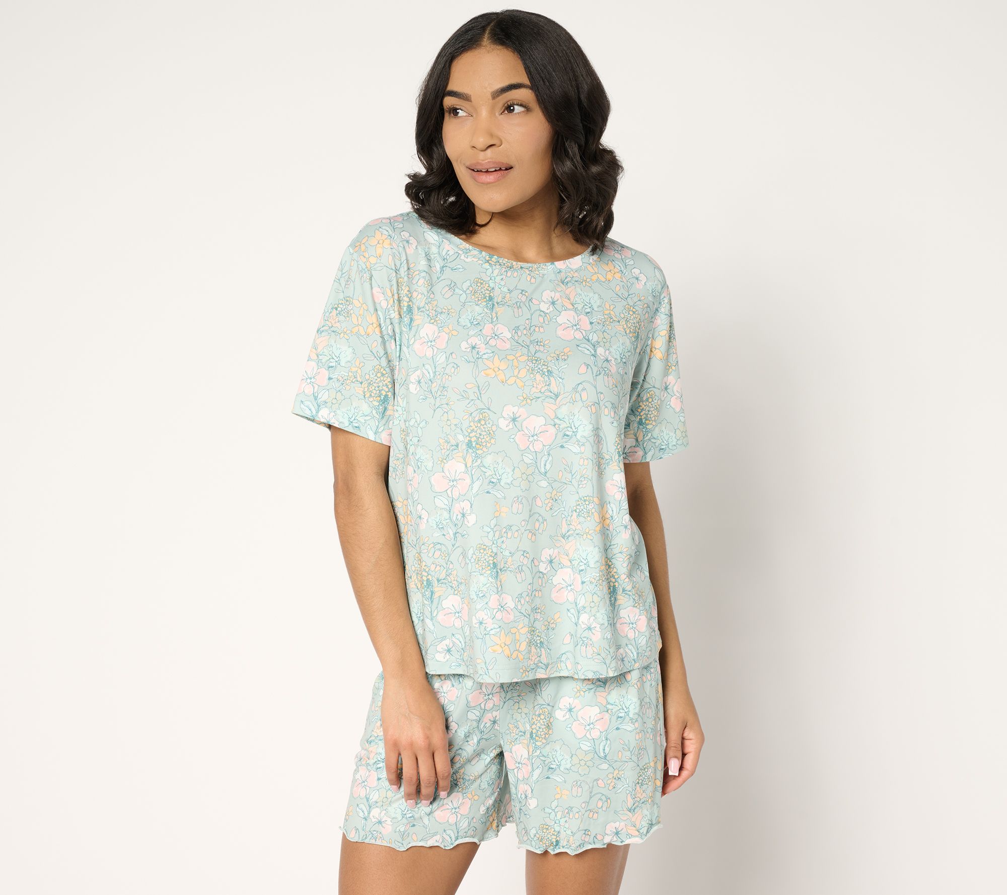 Berkshire Homewear Silky Smooth Relaxed Tee & Short Set